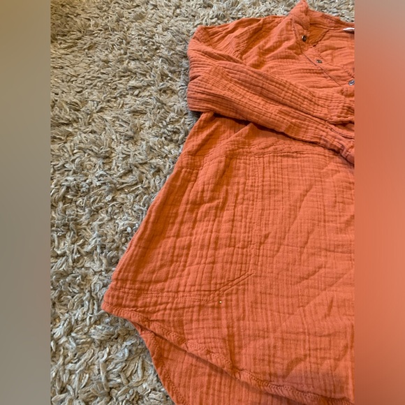 Caffe Marrakesh, size 2x, orange long sleeve - Picture 3 of 3